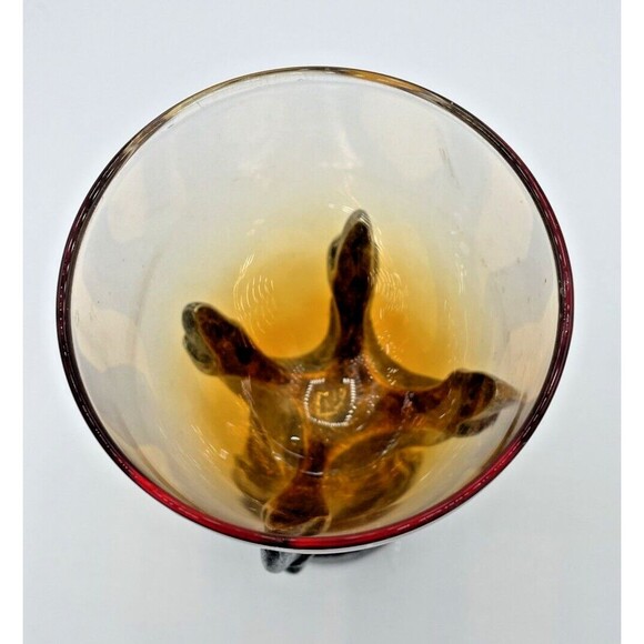 Game Of Thrones Dragon Claw Goblet Drinking Glass House of the Dragon Chalice 9” - Picture 11 of 11